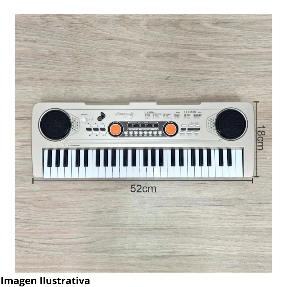ORGANETA ELECTRÓNICA INFANTIL - COLOR BEIGE