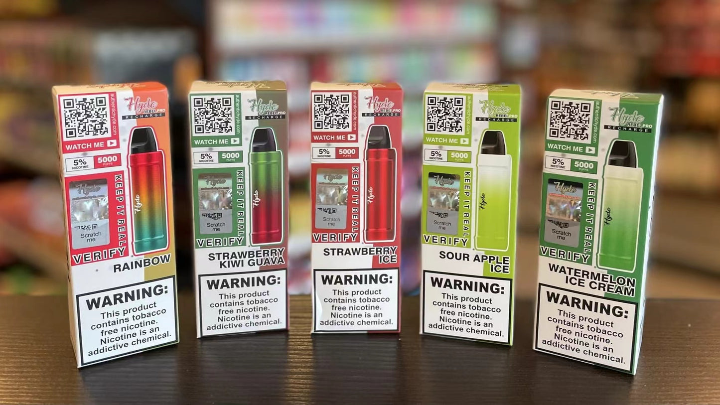Vaporizadores HYDE ( Caja x 10 unidades)
