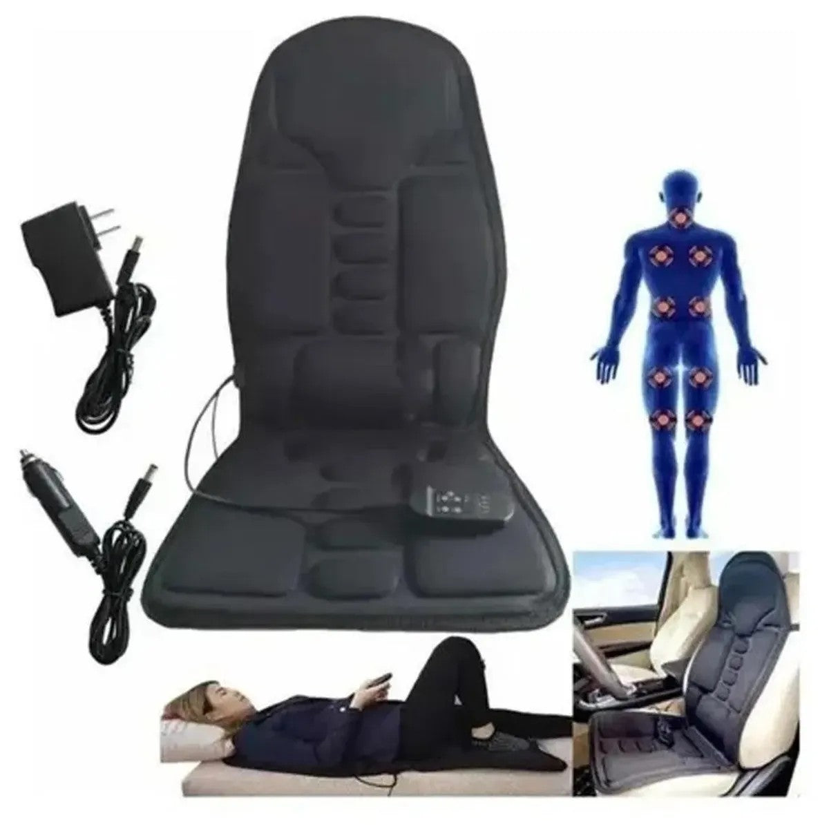 Asiento Masajeador Con Calor
