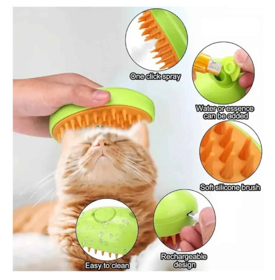 CEPILLO DE VAPOR PARA MASCOTAS