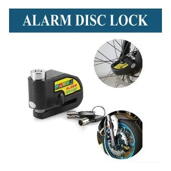 Candado de Disco con Alarma para Moto