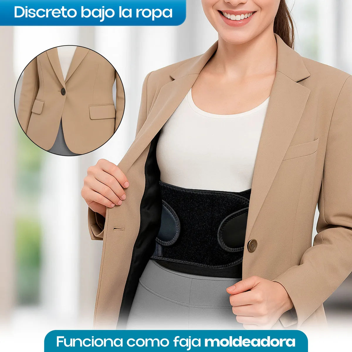 Corrector de Postura Ajustable Trenza