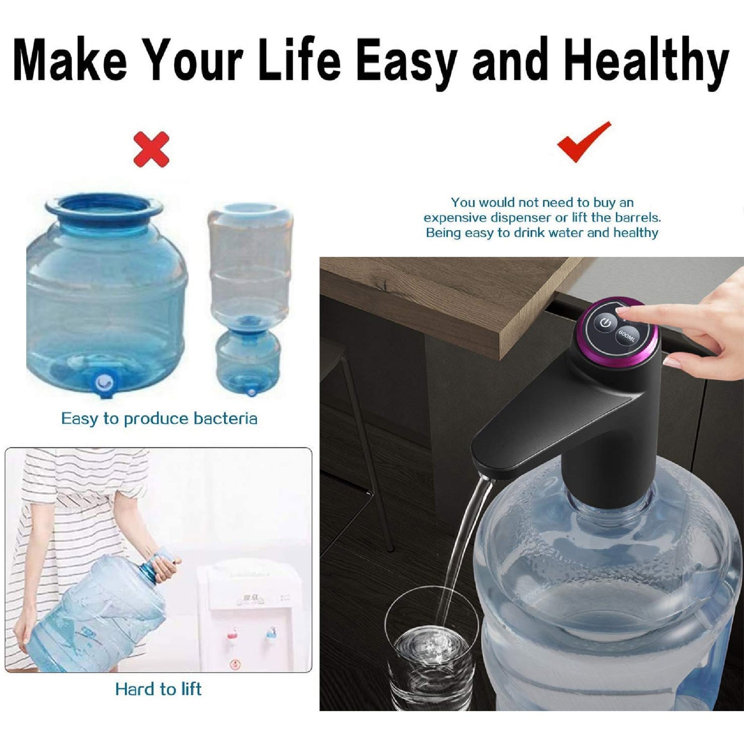 Dispensador De Agua Grifo Inteligente