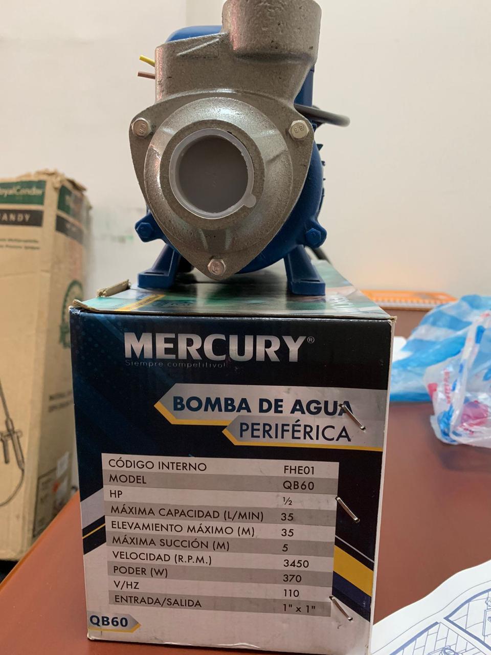 Electrobomba Periferica Para Agua 1/2 Hp