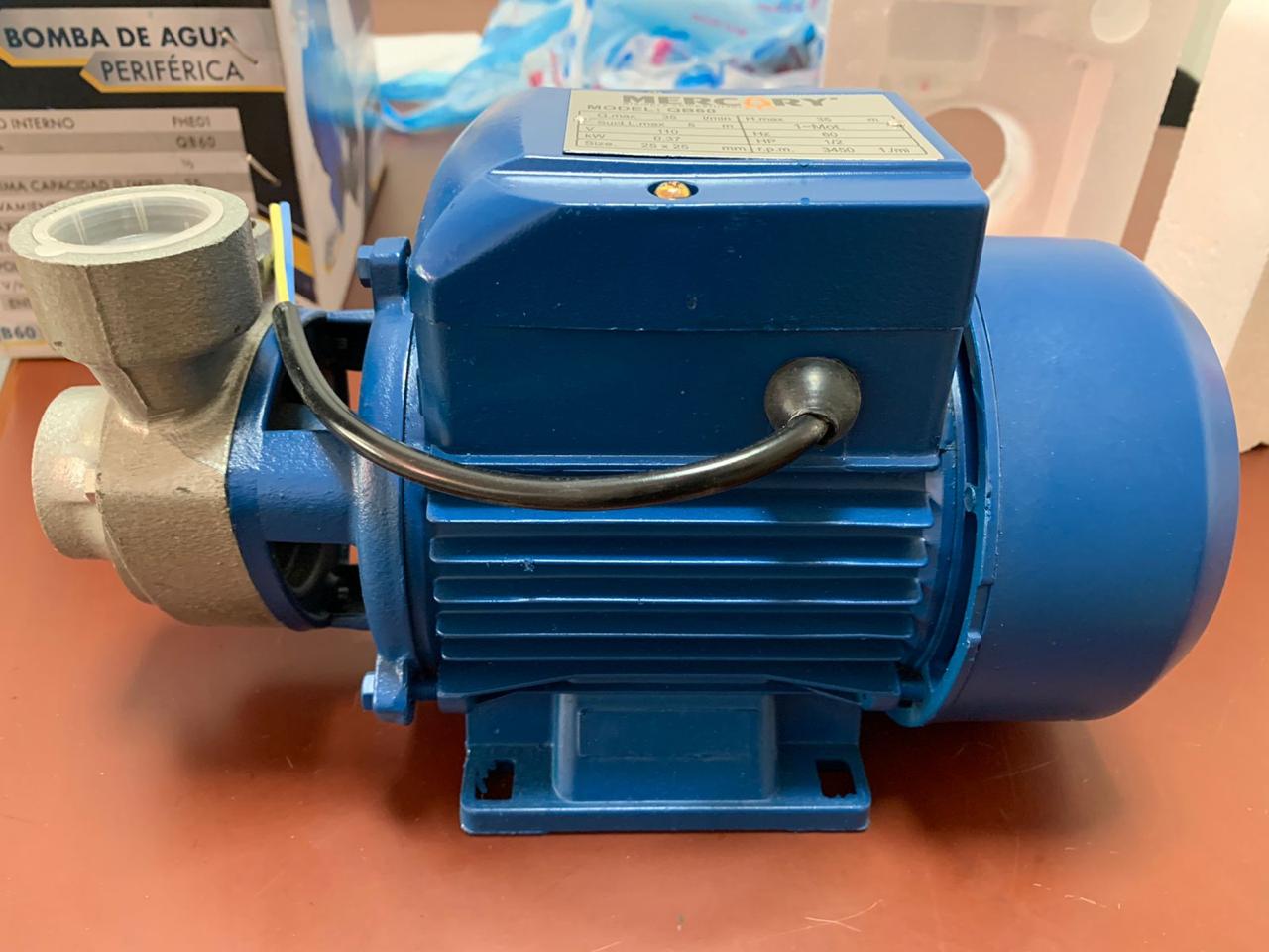 Electrobomba Periferica Para Agua 1/2 Hp