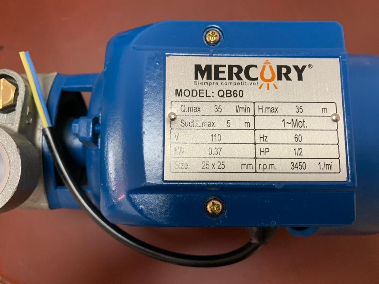 Electrobomba Periferica Para Agua 1/2 Hp