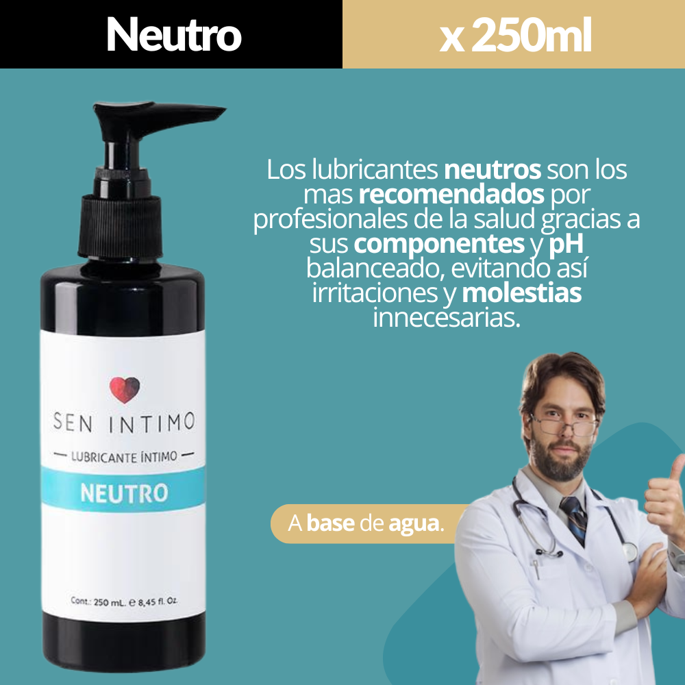 LUBRICANTE INTIMO NEUTRO 250 ML