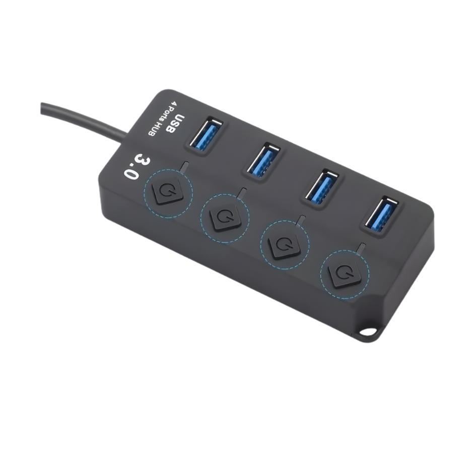 Hub Usb Cuatro Puertos 3.0 Expansion
