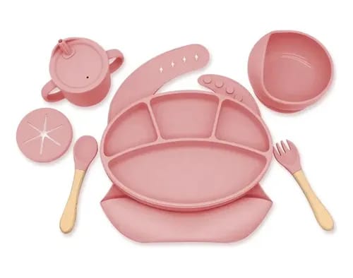 Kit Vajilla Silicona 8 Pcs