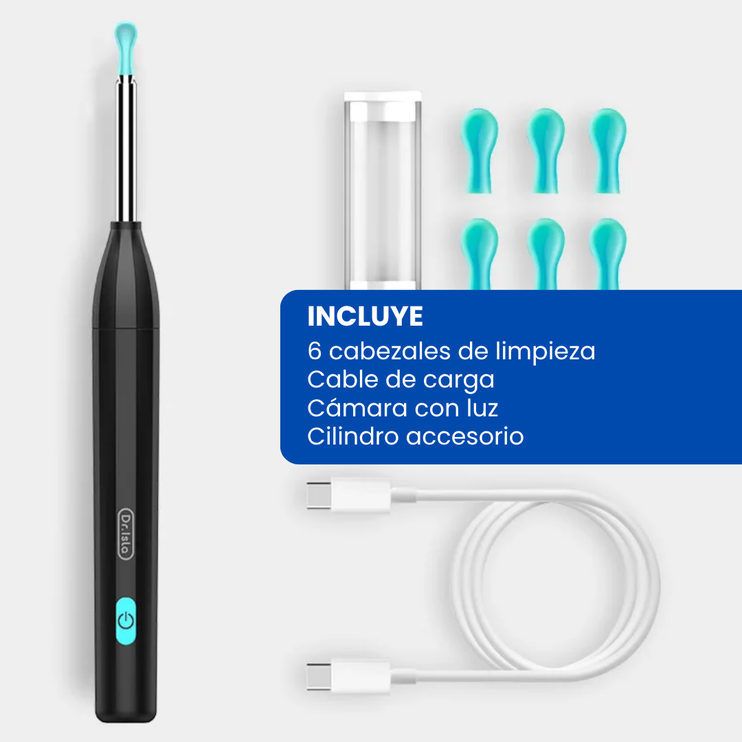 LIMPIADOR DE OIDOS CON CAMARA