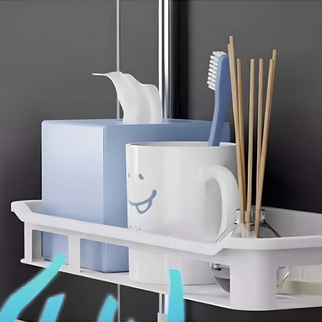 ORGANIZADOR DE BAÑO 2 NIVELES