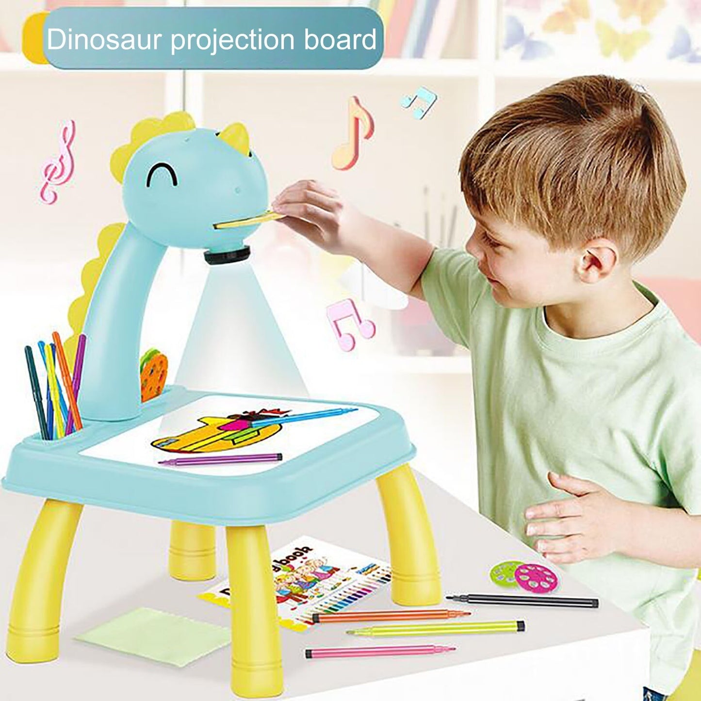 Proyector Led Escritorio Tablero Dibuj