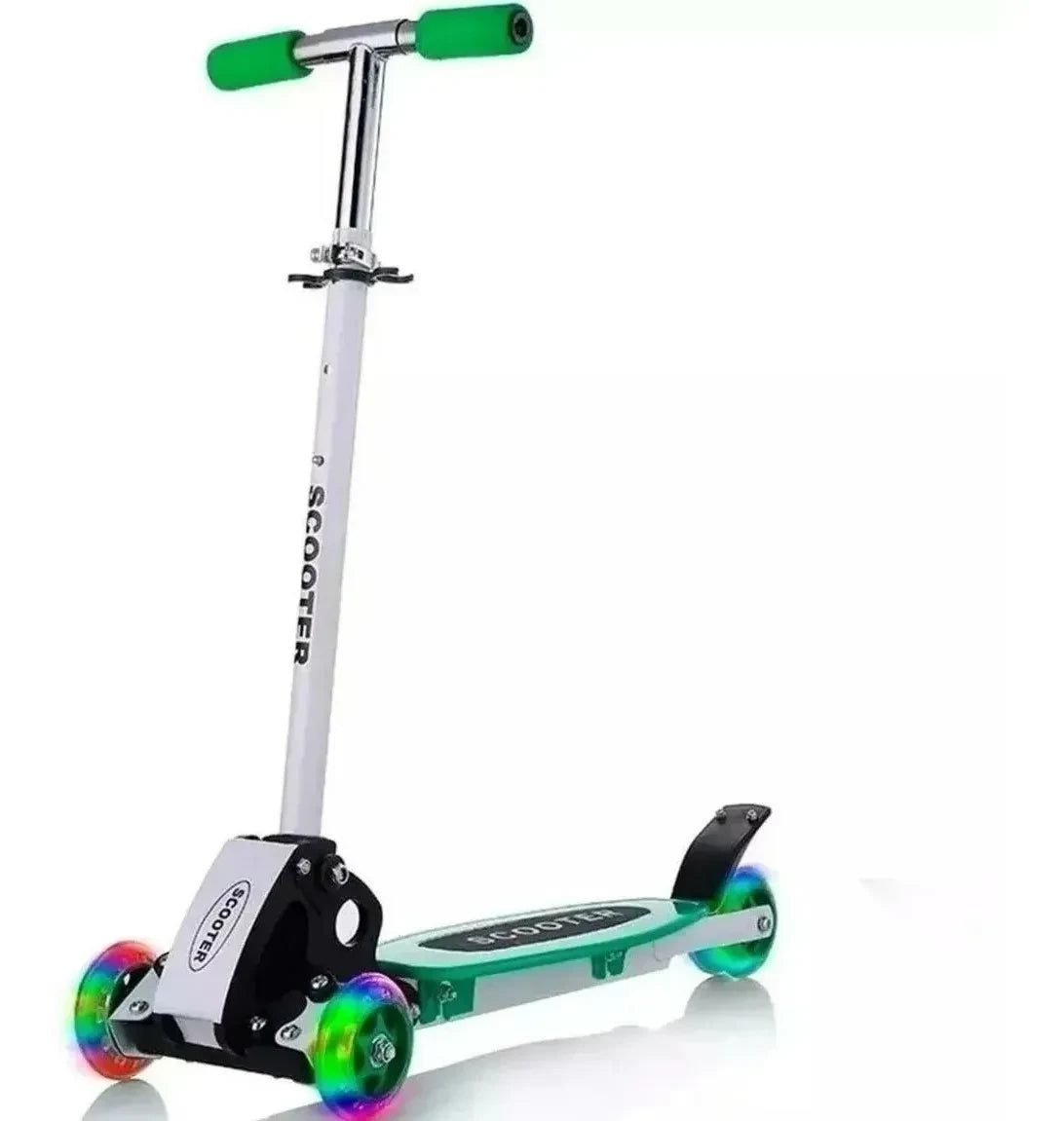 Scooter Aluminio 4 Ruedas Escualizable