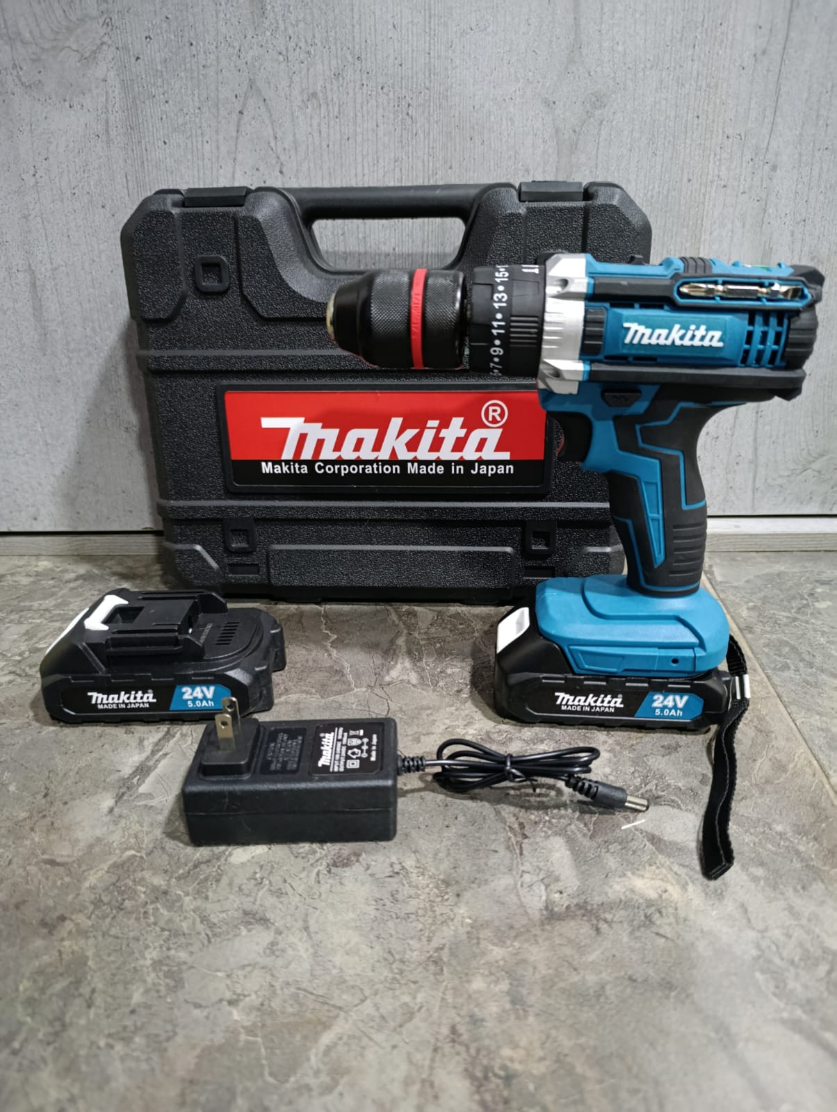 Taladro Inalámbrico Percutor 24V – Mandril 1/2”