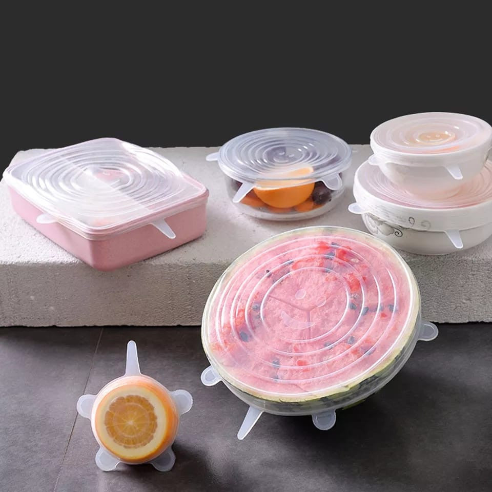 Tapas De Silicona Reutilizables x6