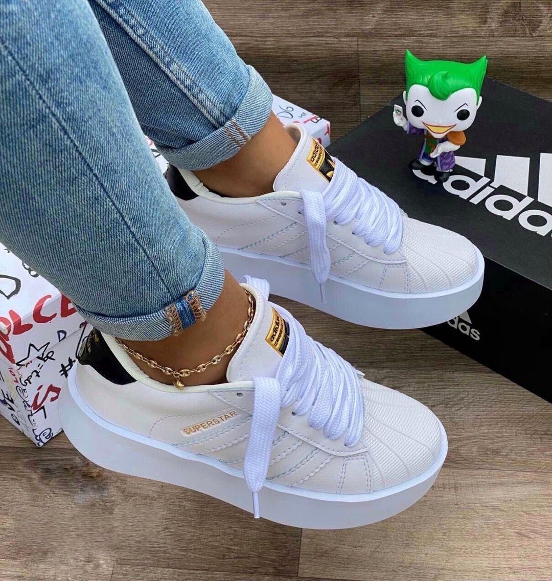 Tenis Adidas Superstar - Dama