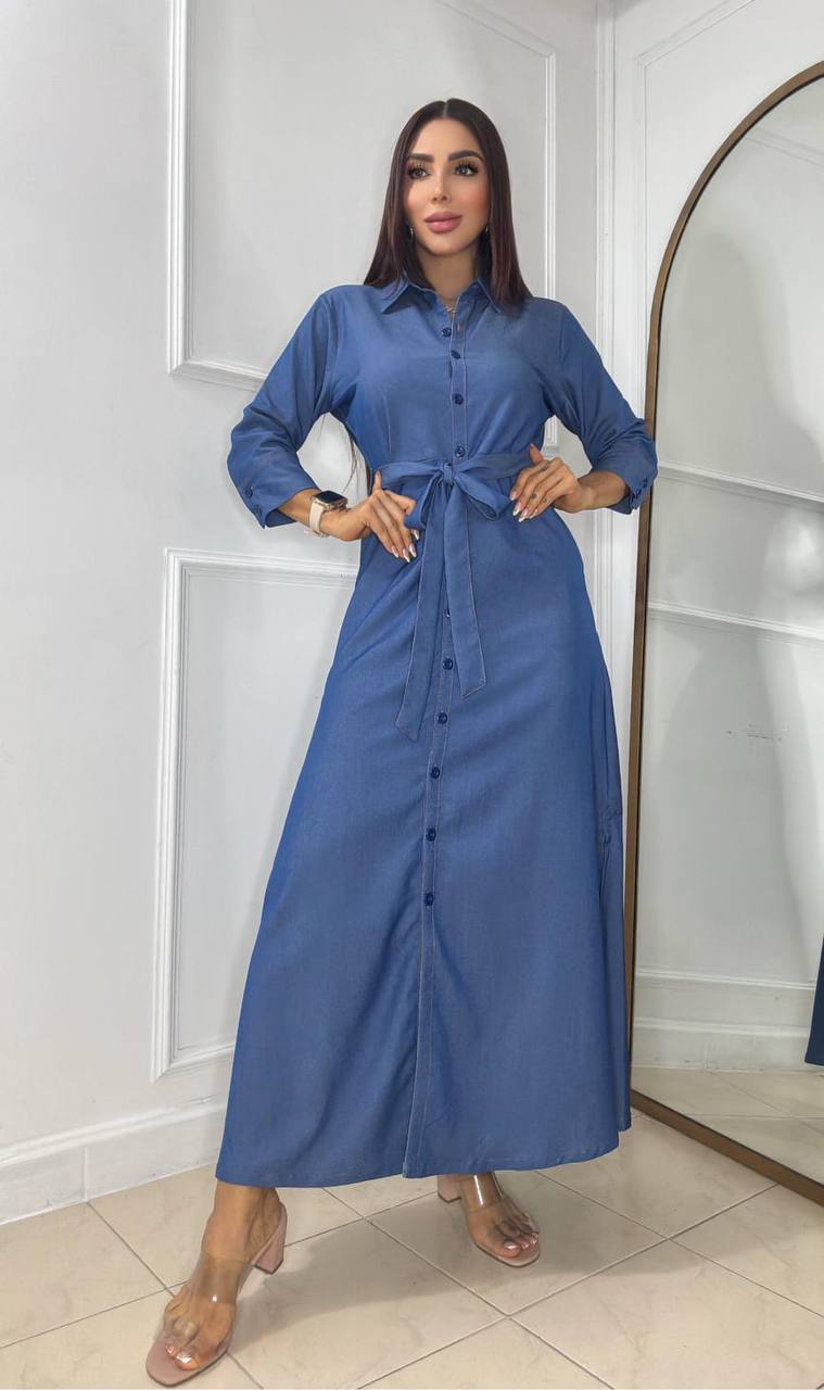 VESTIDO CHAMBRAY