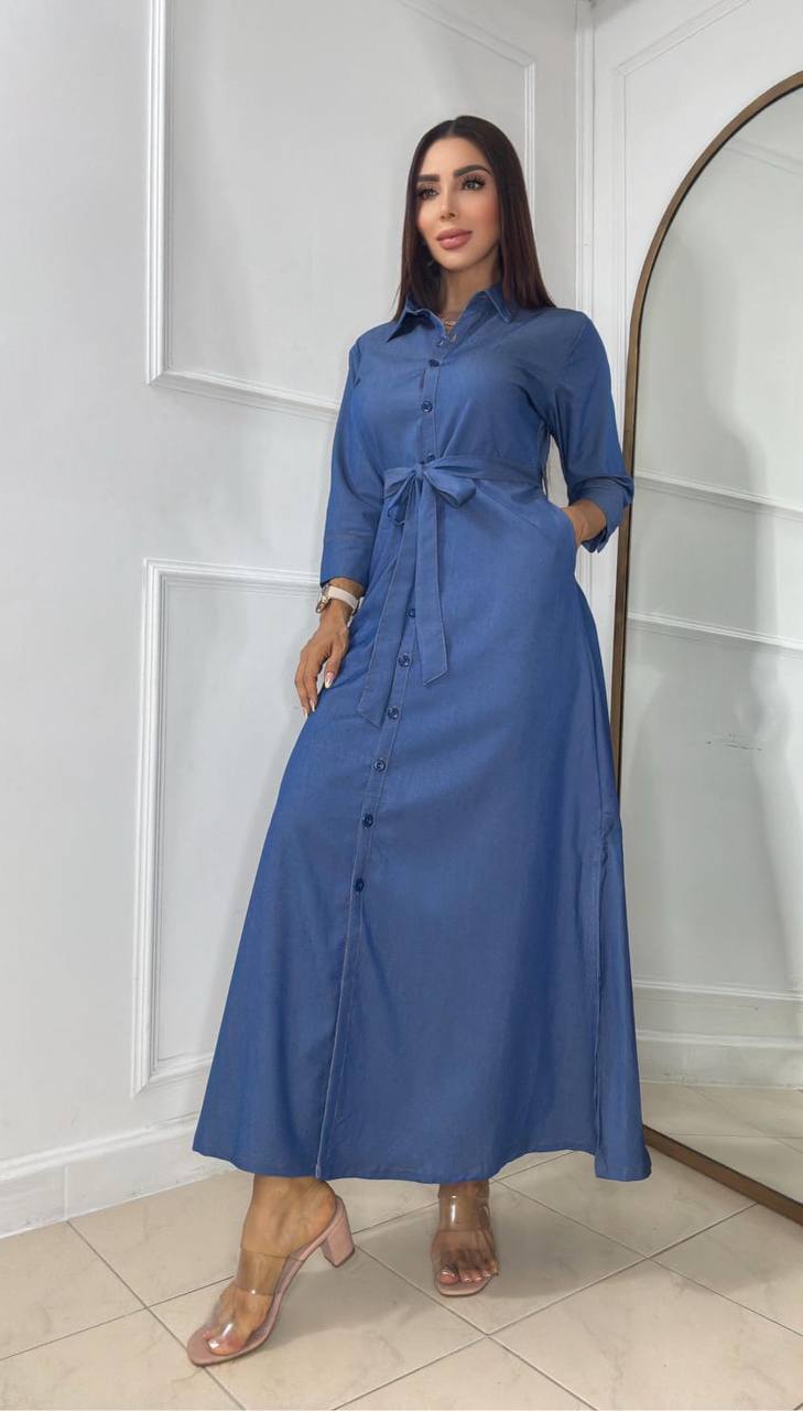VESTIDO CHAMBRAY