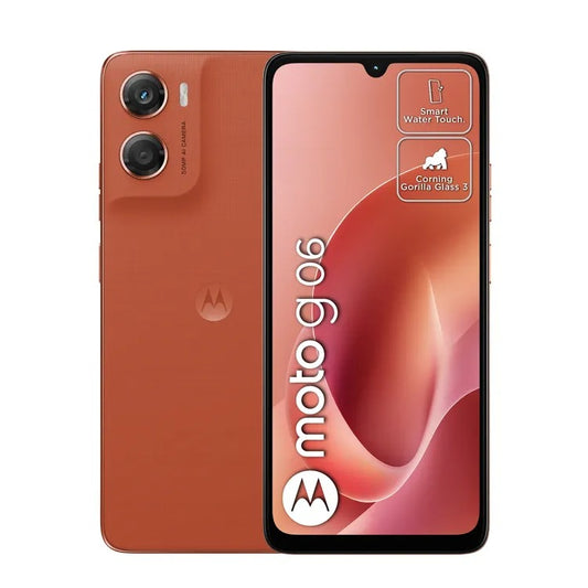 CELULAR MOTOROLA G06 256GB - 4GB RAM - COLOR NARANJA
