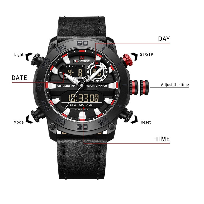 Reloj Naviforce Original Análogo - Nf9235